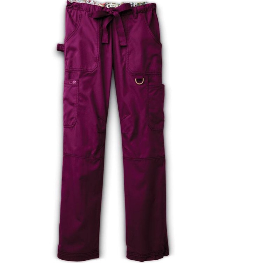 Maroon Koi Scrubs